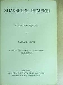 Shakspere - Shakspere remekei III. [antikvár]