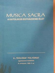 Buxbaum Miklós - Musica Sacra - A katolikus egyházzenei élet 1989/2. [antikvár]
