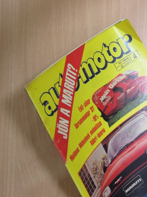 Almássy Tibor - Autó-Motor 1987. február [antikvár]