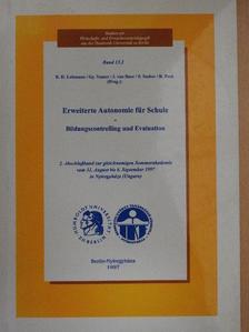Gy. Venter - Erweiterte Autonomie für Schule [antikvár]