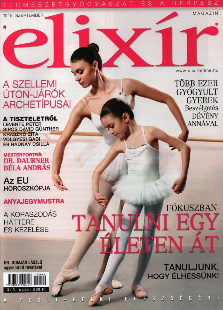 Dr. Nagy Róbert (főszerk.) - Elixír Magazin 2015. szeptember [antikvár]