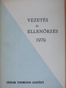 Csapó József - Vezetés és ellenőrzés 1979. [antikvár]