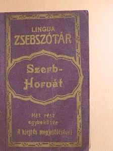 Magyar-horvát-szerb és horvát-szerb-magyar zsebszótár [antikvár]