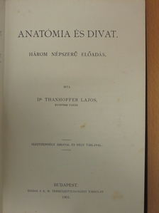 Dr. Thanhoffer Lajos - Anatómia és divat [antikvár]