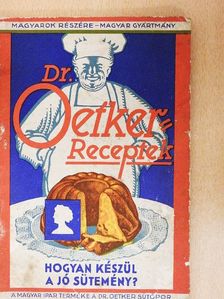 Dr. Oetker - Dr. Oetker-receptek [antikvár]