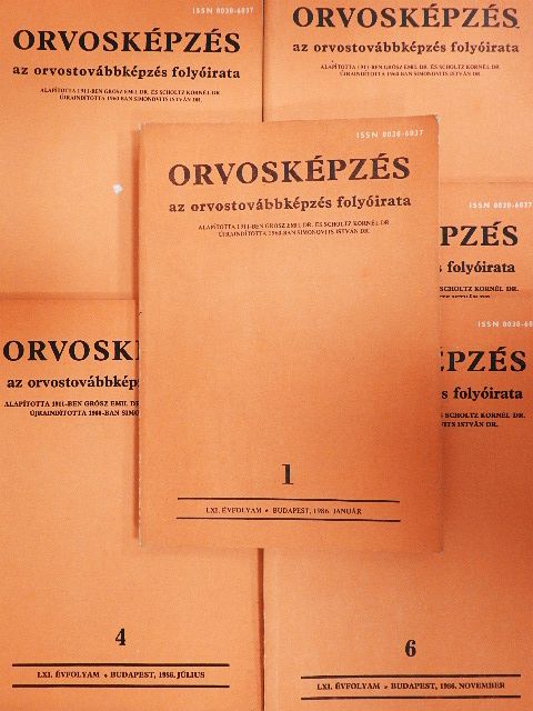 Balogh Lujza - Orvosképzés 1986. január-december [antikvár]