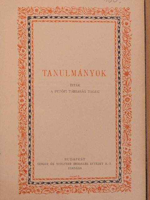 Benedek Elek - Tanulmányok [antikvár]