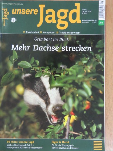 Heide Wenkel - Unsere Jagd 2010/8 [antikvár]