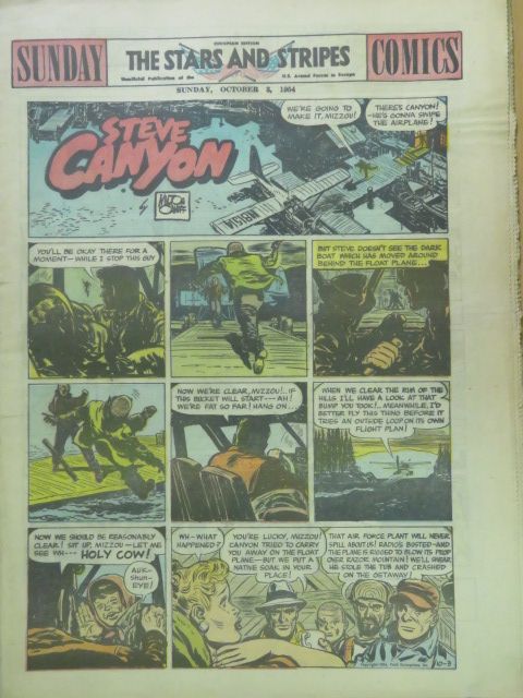 Al Capp - The Stars and Stripes Sunday Comics October 3, 1954 [antikvár]