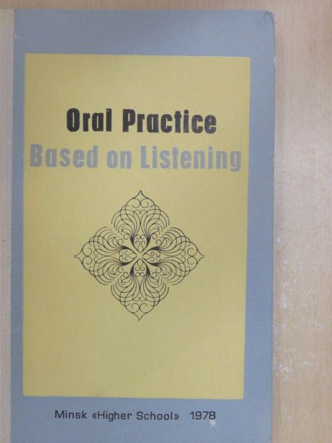 E. Nosov - Oral Practice Based on Listening [antikvár]