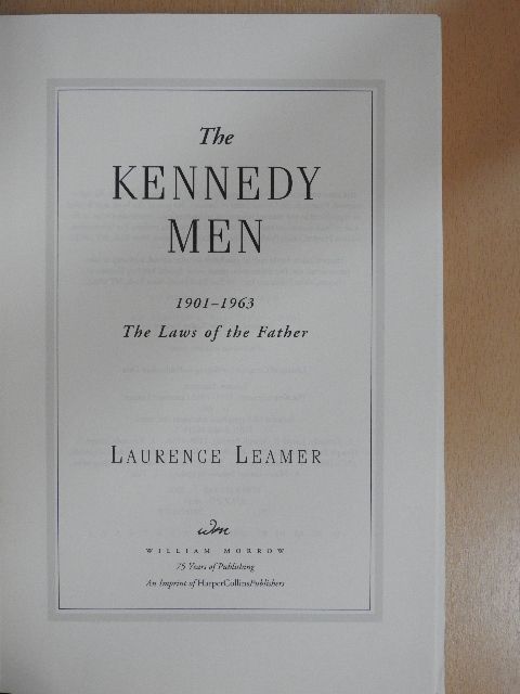 Laurence Leamer - The Kennedy Men [antikvár]