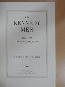 Laurence Leamer - The Kennedy Men [antikvár]