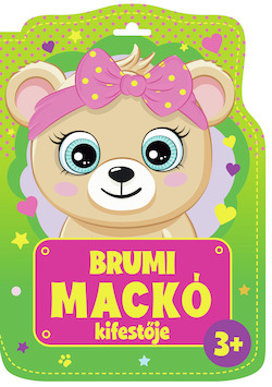 Brumi mackó kifestője 3+