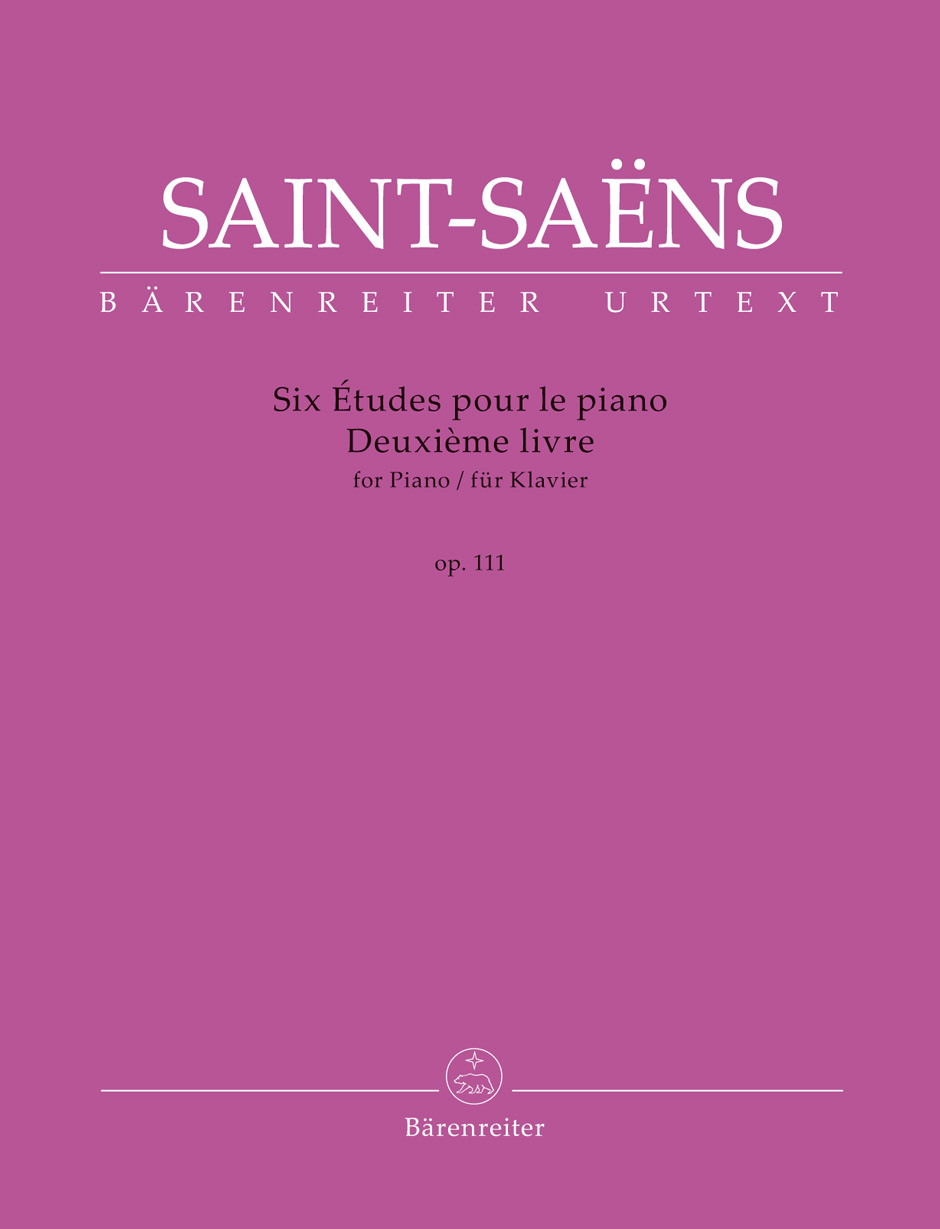 SAINT -SAENS - SIX ÉTUDES POUR LE PIANO OP.111