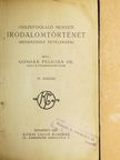 Dr. Gondán Felicián - Összefoglaló nemzeti irodalomtörténet [antikvár]