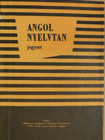Endrődi Frigyes - Angol nyelvtan [antikvár]