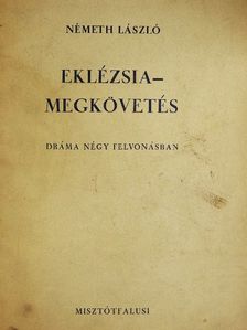 Németh László - Eklézsia-megkövetés [antikvár]