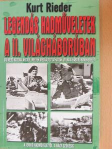 Géczi Zoltán - Legendás hadműveletek a II. világháborúban [antikvár]