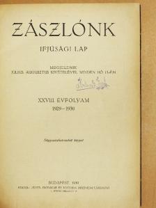 A. Takács Erzsi - Zászlónk 1929. szeptember-1930. június [antikvár]