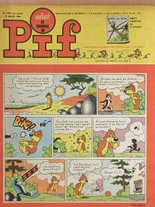 Cézard - Pif 31 Juillet 1966 [antikvár]