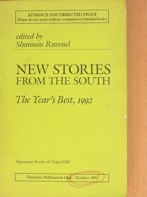 Abraham Verghese - New Stories from the South [antikvár]