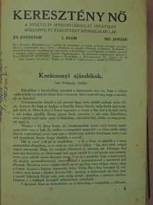 Boér Judith - Keresztény Nő 1927-1928. január-december [antikvár]