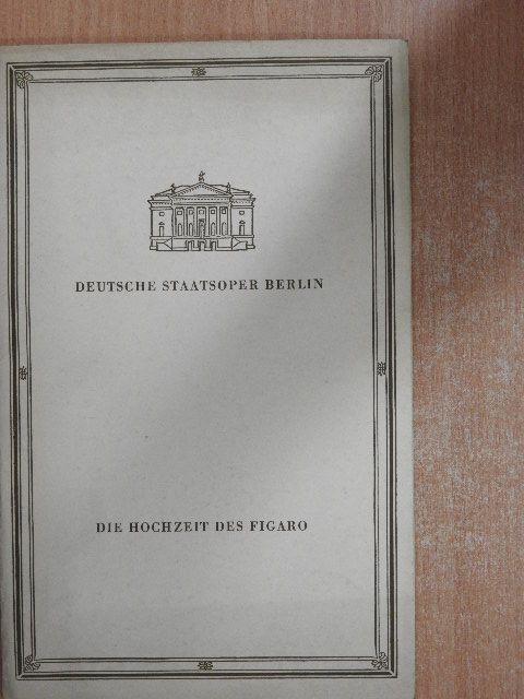 Hanns Eisler - Die Hochzeit des Figaro [antikvár]