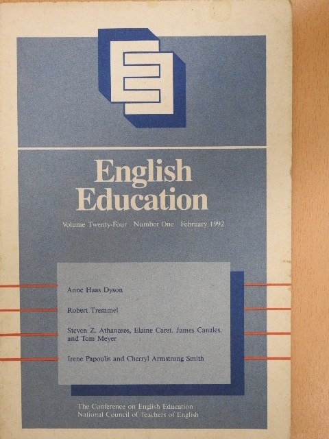 Anne Haas Dyson - English Education February 1992 [antikvár]
