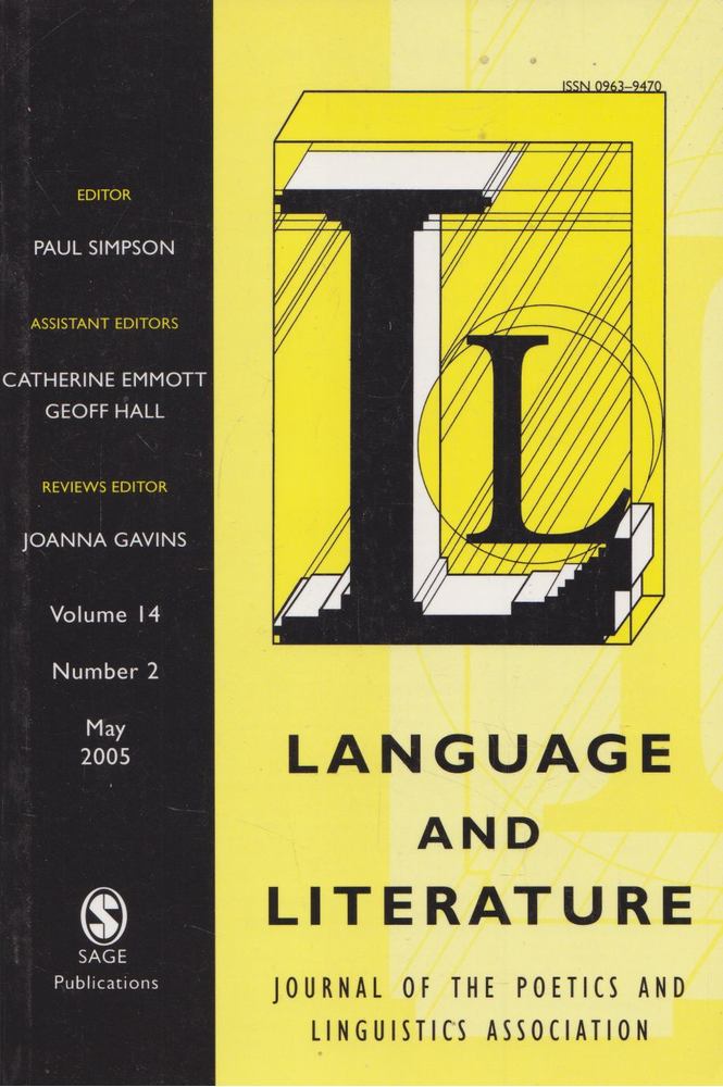 Paul Simpson - Language and Literature Volume 14 Number 2, May 2005 [antikvár]