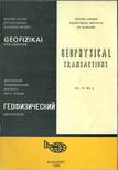 Sz. Kilényi Éva - Geofizikai közlemények vol. 31 no. 4 [antikvár]