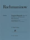 RACHMANINOV, SERGEI - PAGANINI-RHAPSODIE OP.43 FÜR KLAVIER UND ORCHESTER - KLAVIERAUSZUG