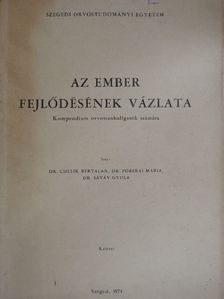 Dr. Csillik Bertalan - Az ember fejlődésének vázlata [antikvár]