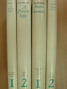 John Galsworthy - A Forsyte-Saga 1-2./Modern komédia 1-2. [antikvár]