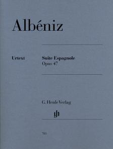 ALBÉNIZ - SUITE ESPAGNOLE OP.47 FÜR KLAVIER URTEXT (U.SCHEIDELER/R.KOENEN)