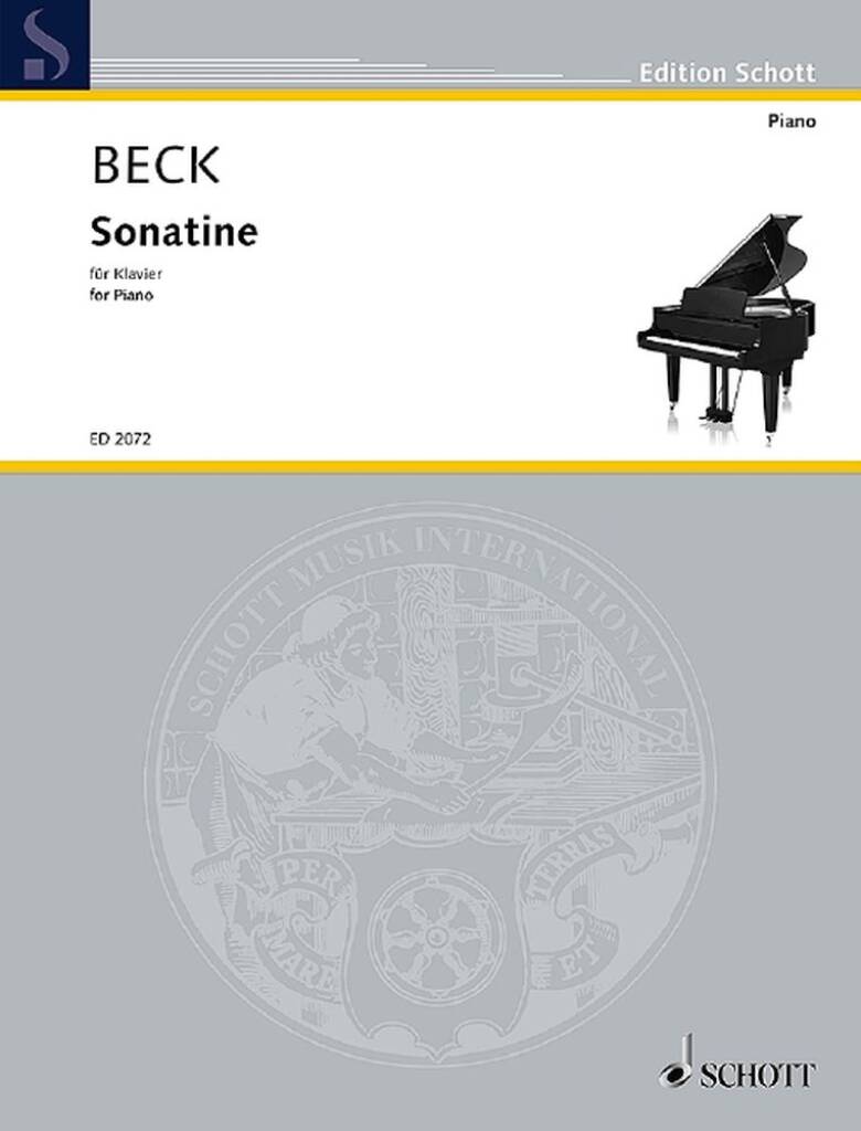 BECK,CONRAD - SONATINE FÜR KLAVIER