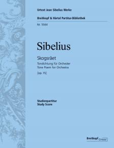 SIBELIUS - SKOGSRAET. TODICHTUNG FÜR ORCHESTER OP.15, STUDIENPARTITUR