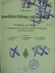 J. König - Chemie der menschlichen Nahrungs- und Genussmittel - Nachtrag zu Band I. A. [antikvár]