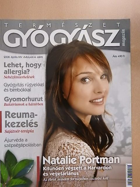 Természetgyógyász Magazin 2008. április [antikvár]