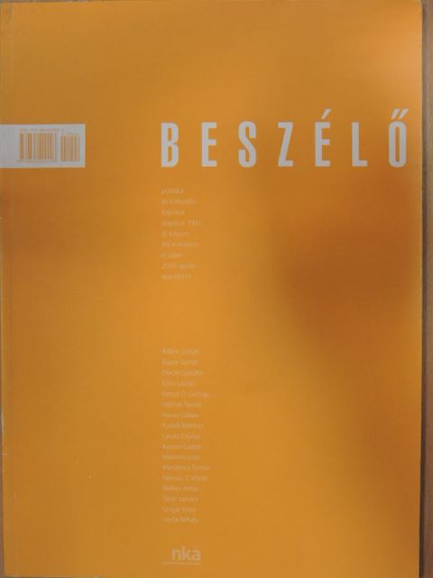 Deczki Sarolta - Beszélő 2010. április [antikvár]