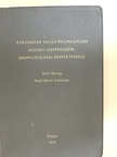 Such György - A vasomotor reflex-mechanizmusok központi idegrendszeri organisatiójának néhány kérdése [antikvár]
