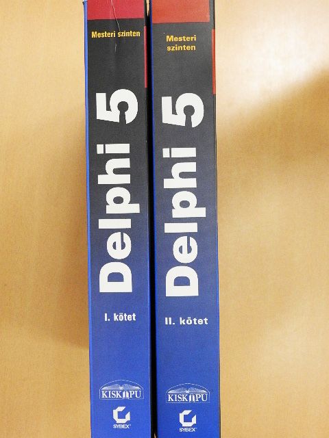 Marco Cantú - Delphi 5 mesteri szinten I-II. [antikvár]