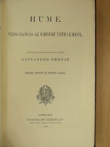 Hume - Vizsgálódás az emberi értelemről [antikvár]