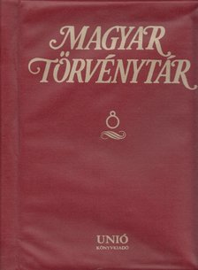 KIRÁLY GYÖRGY - Magyar Törvénytár 8. [antikvár]