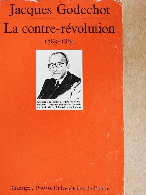 Jacques Godechot - La contre-révolution [antikvár]