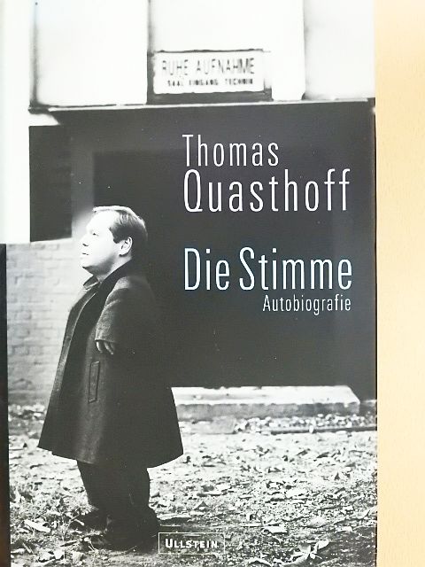 Michael Quasthoff - Die Stimme [antikvár]