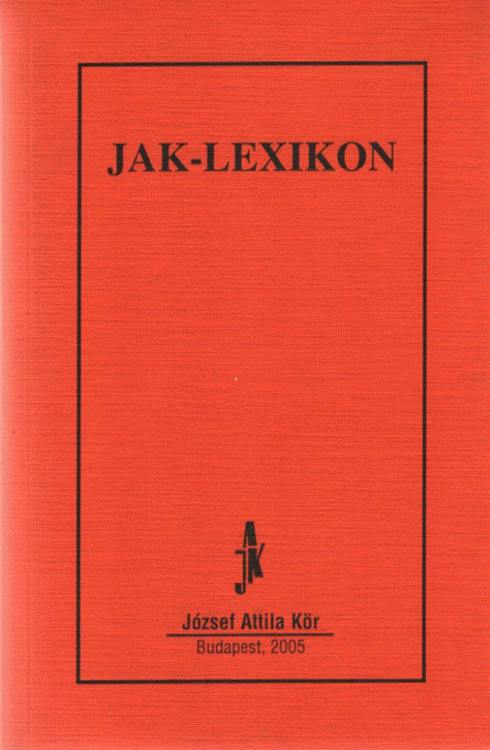 H. Nagy Péter (szerk.), Rácz I. Péter (szerk.) - JAK-lexikon [antikvár]