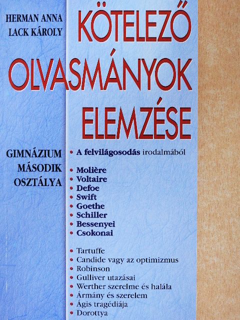 Herman Anna - Kötelező olvasmányok elemzése 2. [antikvár]