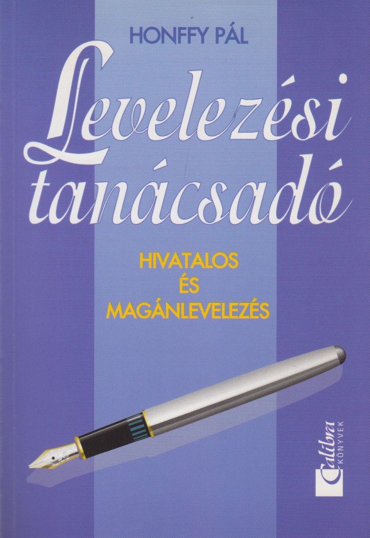 Honffy Pál - Levelezési tanácsadó [antikvár]