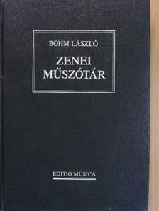 Böhm László - Zenei műszótár [antikvár]