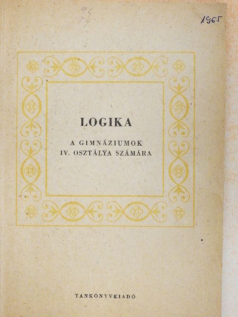 Tamás György - Logika [antikvár]